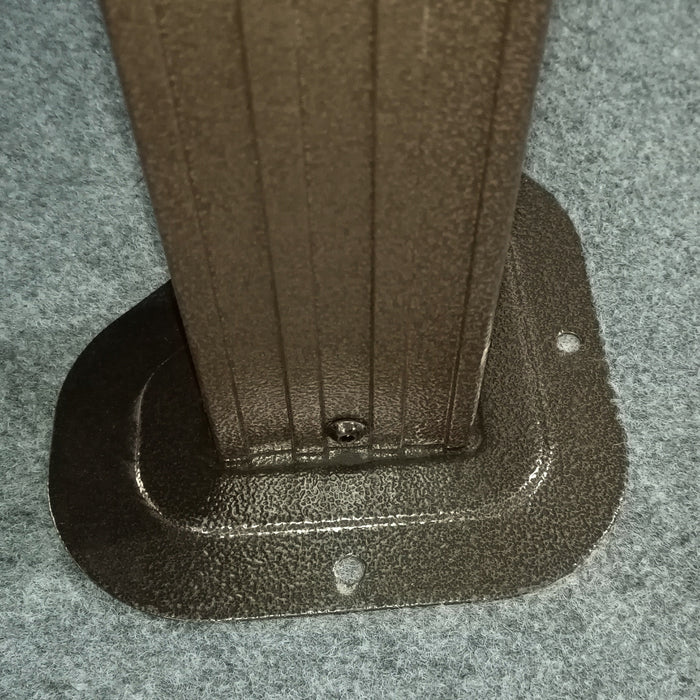 10' x 10' Hardtop Gazebo Canopy w/ Galvanized Steel Roof, Aluminum Frame, Outdoor Gazebo w/ Hook, Netting & Curtains for Patio, Garden, Brown