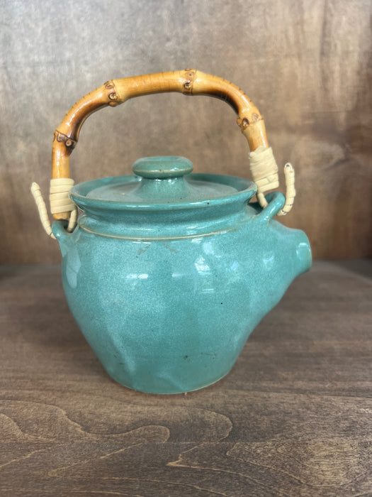 Handmade Blue Clay Pitcher