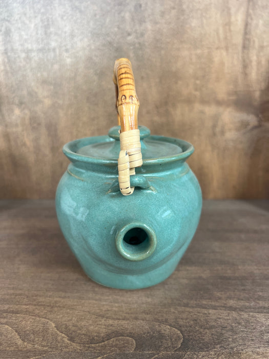 Handmade Blue Clay Pitcher