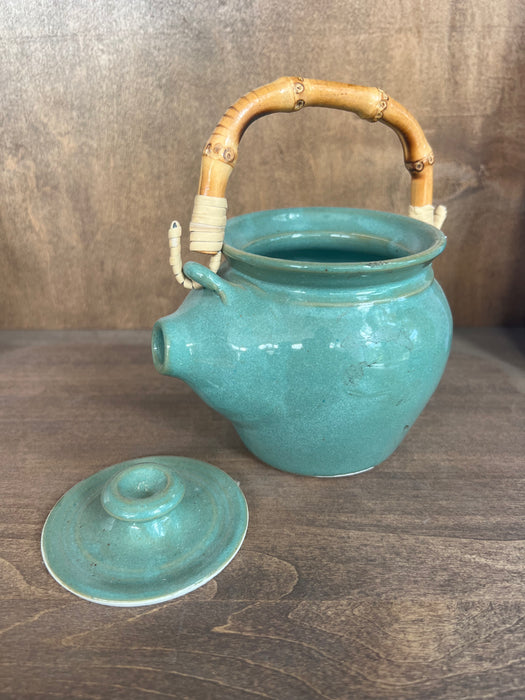 Handmade Blue Clay Pitcher