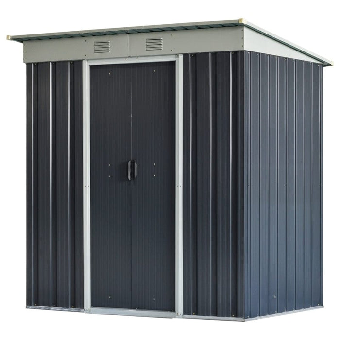 6' x 4' Backyard Garden Tool Storage Shed - 845-428