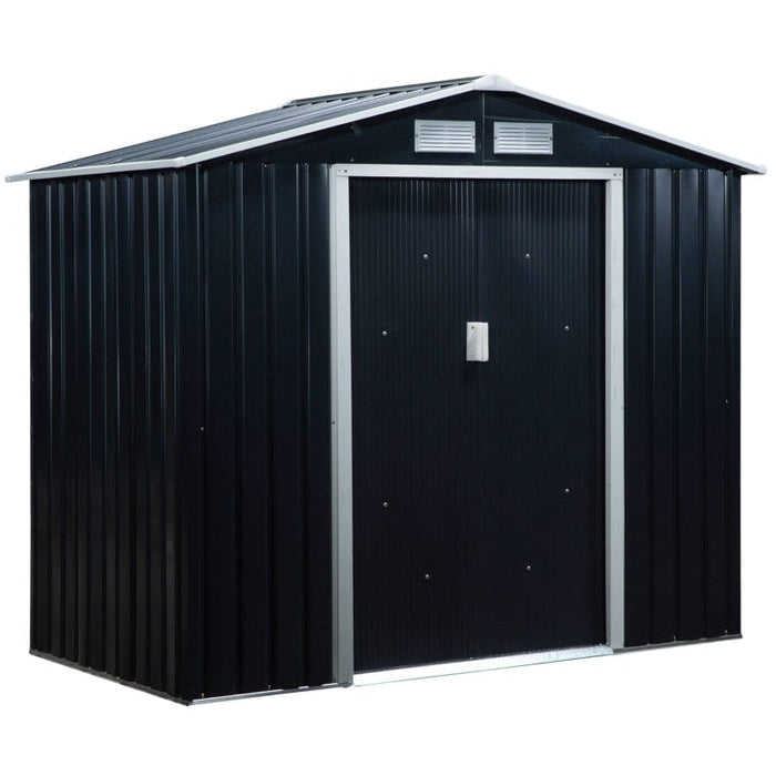 7'x4' Metal Outdoor Shed - 845-030CG